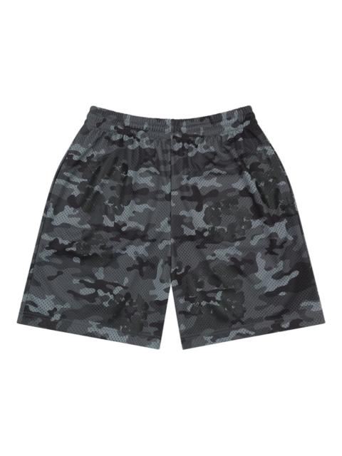 camo mesh shorts