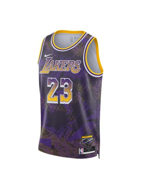 Nike Dri-FIT NBA LeBron James Los Angeles Lakers 2025/26 Select Series Swingman Jersey 'Field Purple