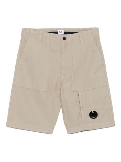 Lens-detail cargo shorts