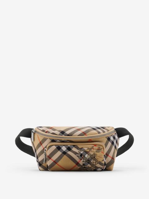 Small Check Belt Bag