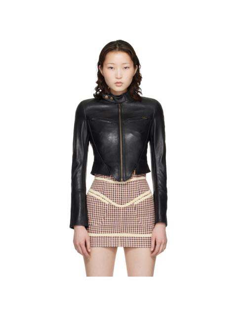 Black Claw Leather Jacket