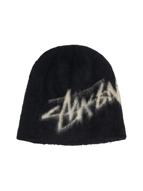 Stussy Brushed Out Stock Skullcap Black