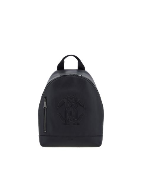 logo zip backpack