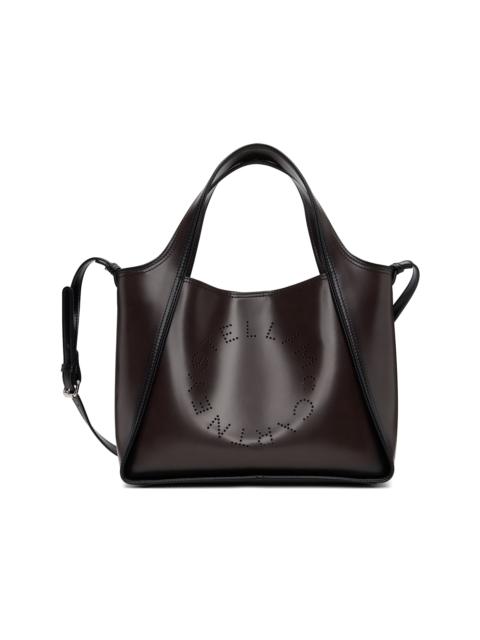 Brown Logo Crossbody Bag