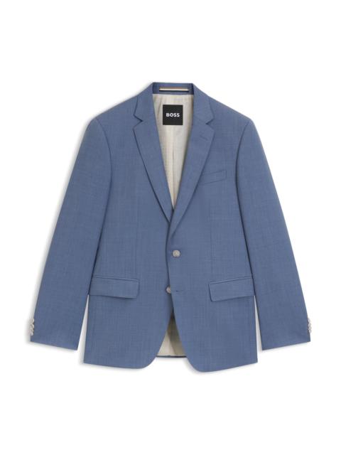 SLIM-FIT SUIT JACKET IN VIRGIN-WOOL SERGE