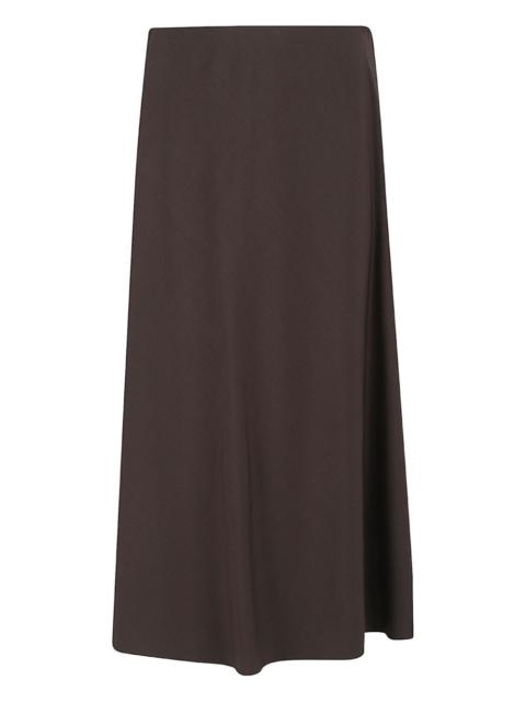 A-line midi skirt