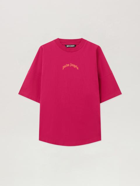 Back Curved Logo Over T-Shirt