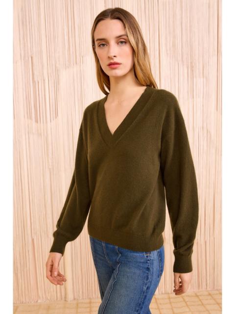 Ryla Cashmere V–Neck Pullover