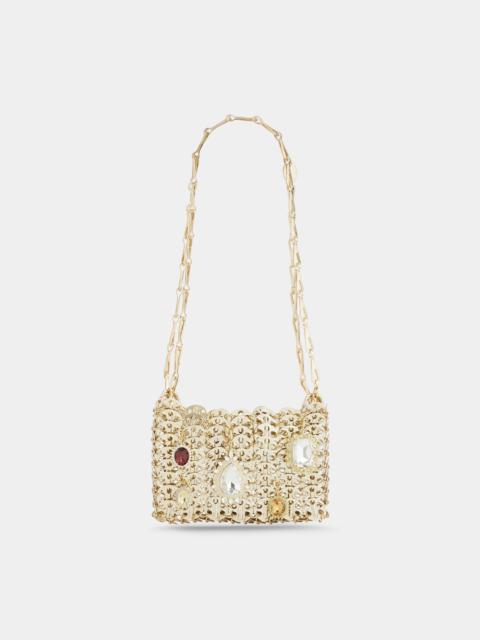 1969 GOLD NANO BAG WITH CHARMS