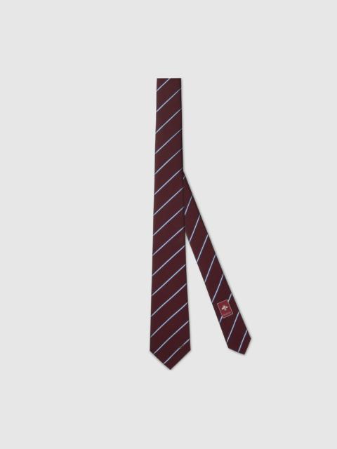 Silk jacquard tie
