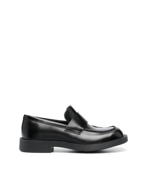 Neuman leather loafers