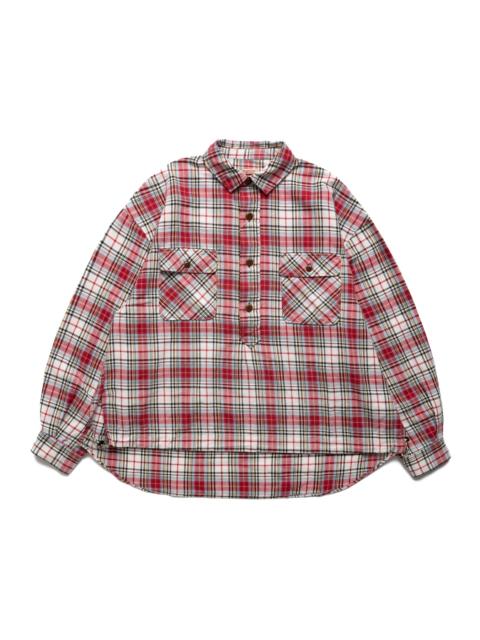 Columbia Check Shirt Anorak - Red