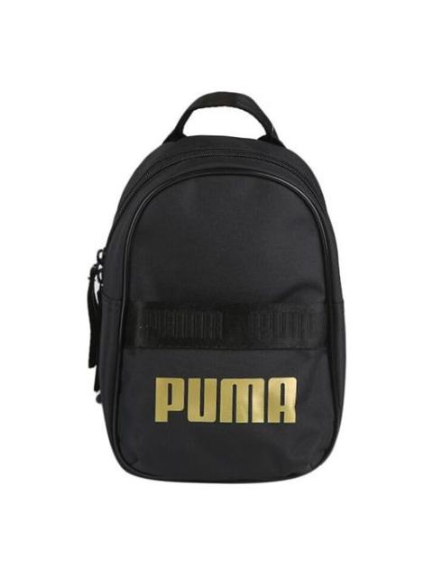 (WMNS) PUMA Core Base Mini Bag 'Black Gold' 077139-01