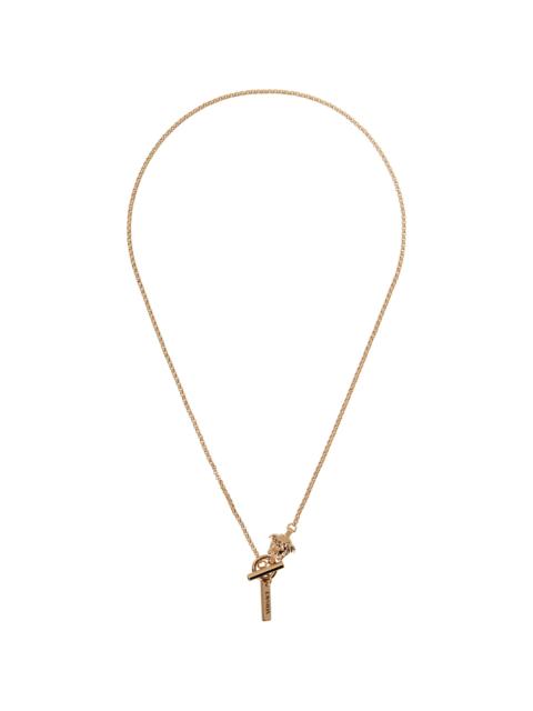 Medusa Rolo Chain Necklace