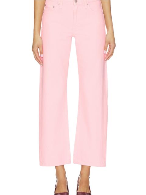 Lexi Mid Rise Bowed Straight Jeans