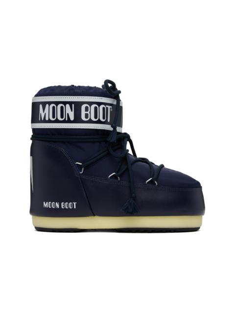 Blue Icon Low Nylon Boots