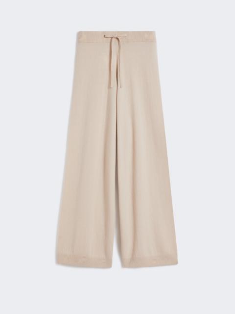JOSEF Wool and cashmere yarn trousers