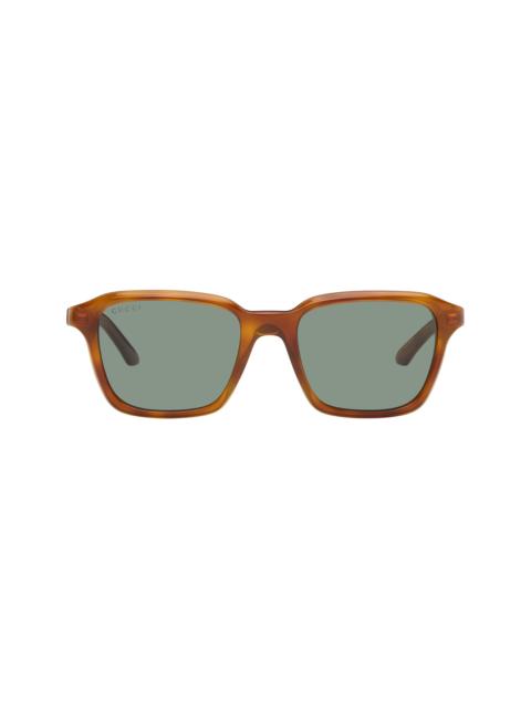 Orange Institutional Logo Sunglasses
