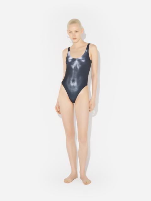 THE SILVER BODY DUST SWIMSUIT