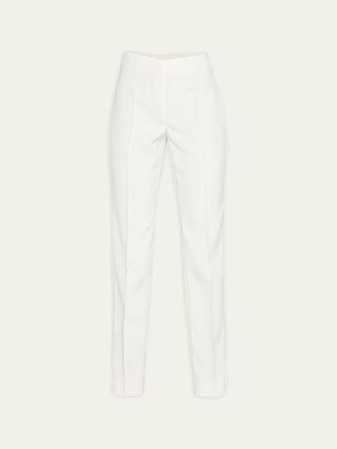 Melissa Mid-Rise Slim-Leg Pants