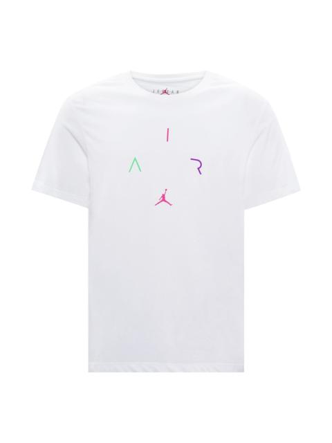 Air Jordan Dri-FIT AIR Round Neck Short Sleeve White CN3576-100