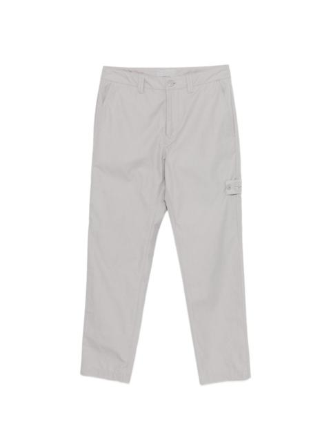 logo-patch pocket trousers
