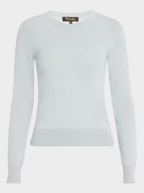 Long-Sleeve Cashmere Sweater