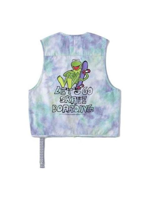 Li-Ning x Disney Graphic Print Vest 'Blue Purple Green' AMDR051-1