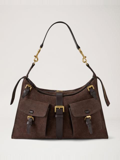 Roxanne Shoulder Bag
Chocolate Suede