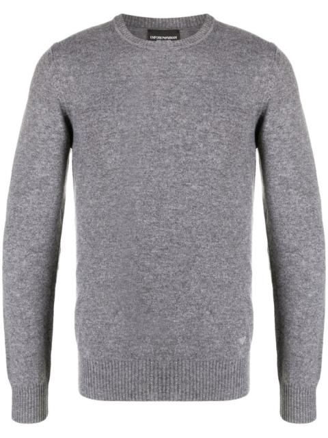 fine-knit cashmere jumper