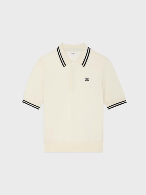 Triomphe polo in fine cotton