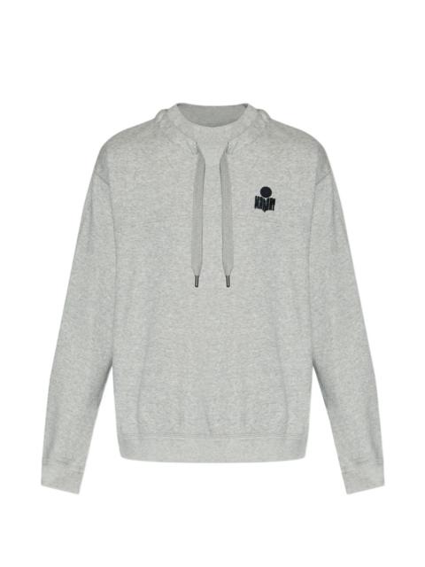 Merone drawstring logo sweatshirt