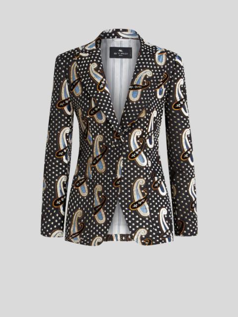 PAISLEY JACQUARD JACKET