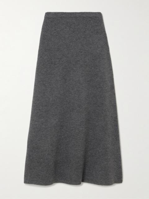 Merino Wool-blend Maxi Skirt