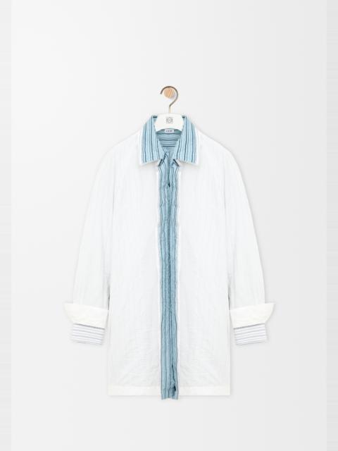 Dress in technical cotton