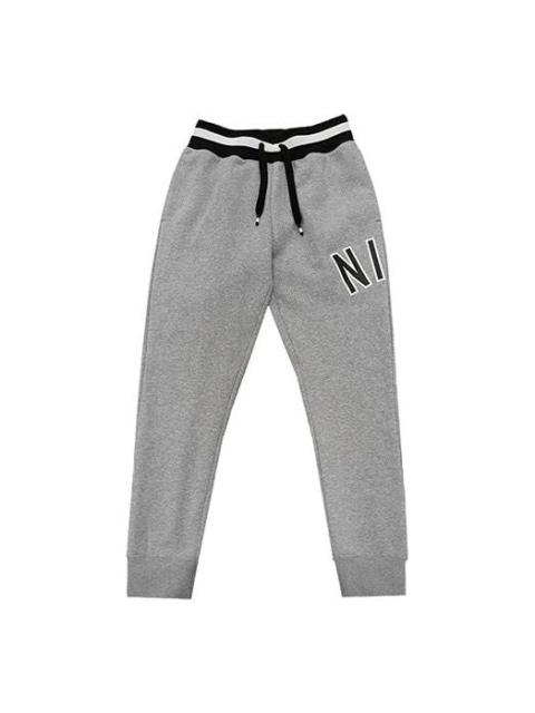 Nike Casual Sports Slim Fit Fleece Long Pants Gray CN9128-063