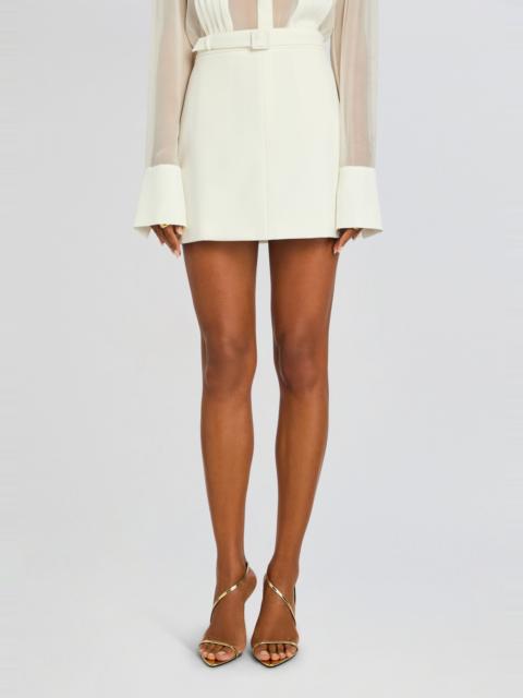JANE A-LINE MINI SKIRT WITH BELT