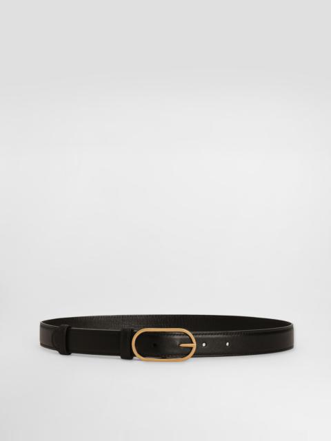 Calfskin belt