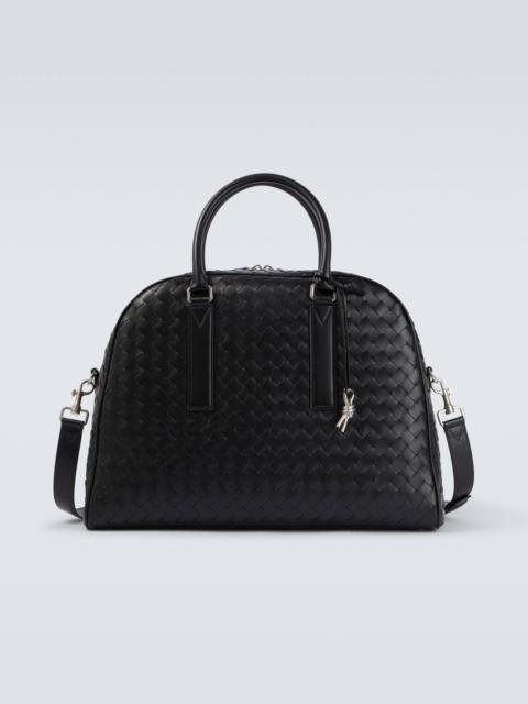 Getaway Intrecciato leather duffel bag