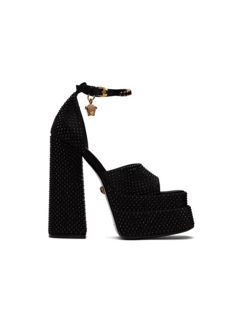 Black Medusa Aevitas Platform Sandals