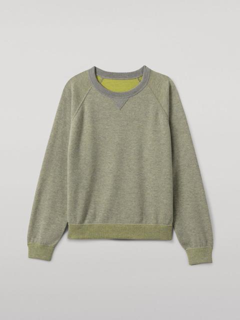 Beach Yellow Cashmere Sweatshirt