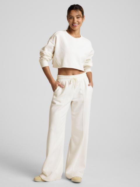 LuxeFleece Pintuck Wide Leg Pant