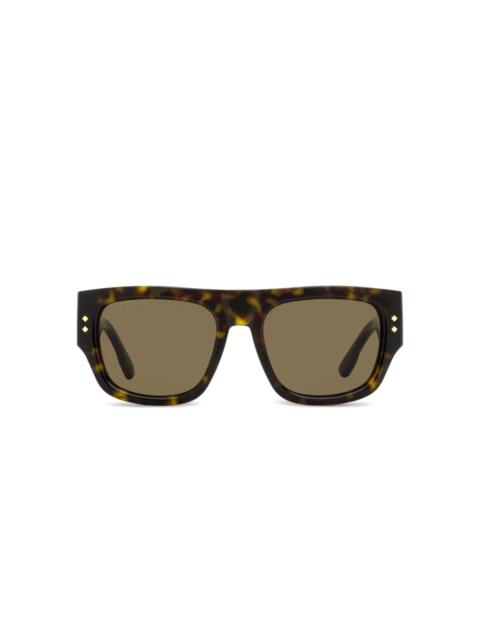 GG1262 rectangular-frame sunglasses
