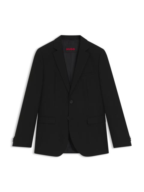 EXTRA-SLIM-FIT BLAZER IN WOOL-BLEND TWILL