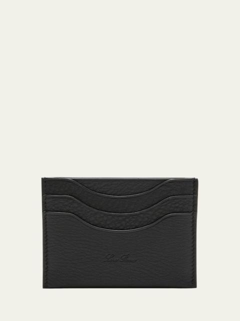 Men's Extra Grained Calfskin Card Holder