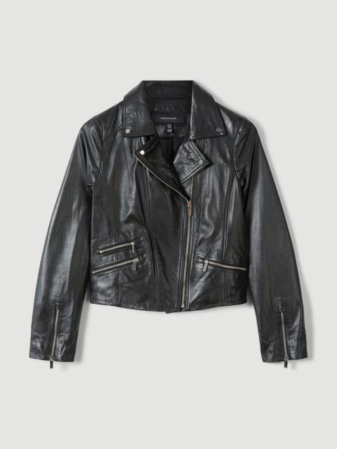 Leather Signature Biker Jacket