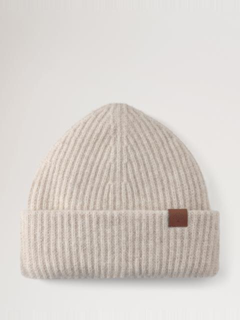 Chunky Ribbed Beanie
Oat Lambswool