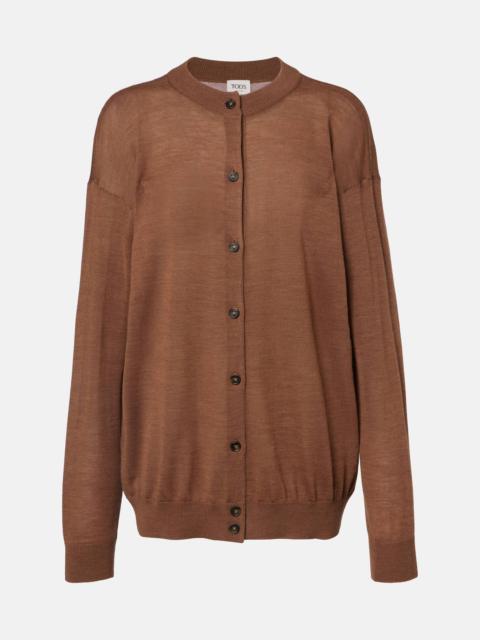 Virgin wool cardigan