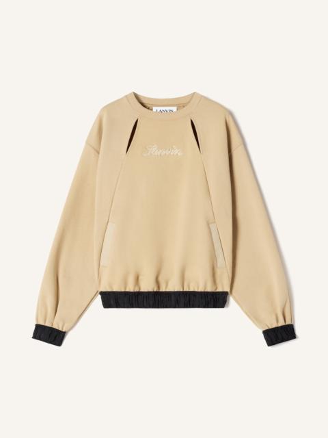 LANVIN RIBBON SWEATSHIRT