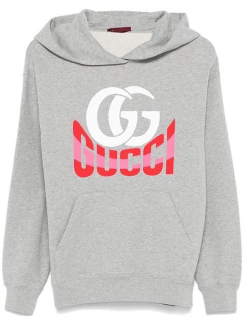 logo-print hoodie